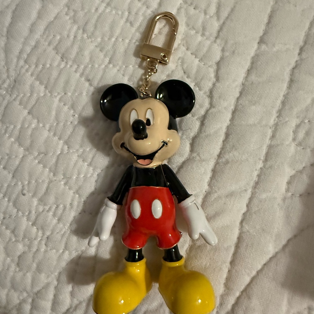 Baublebar Mickey Mouse Keychain - Red, Black, Yellow
